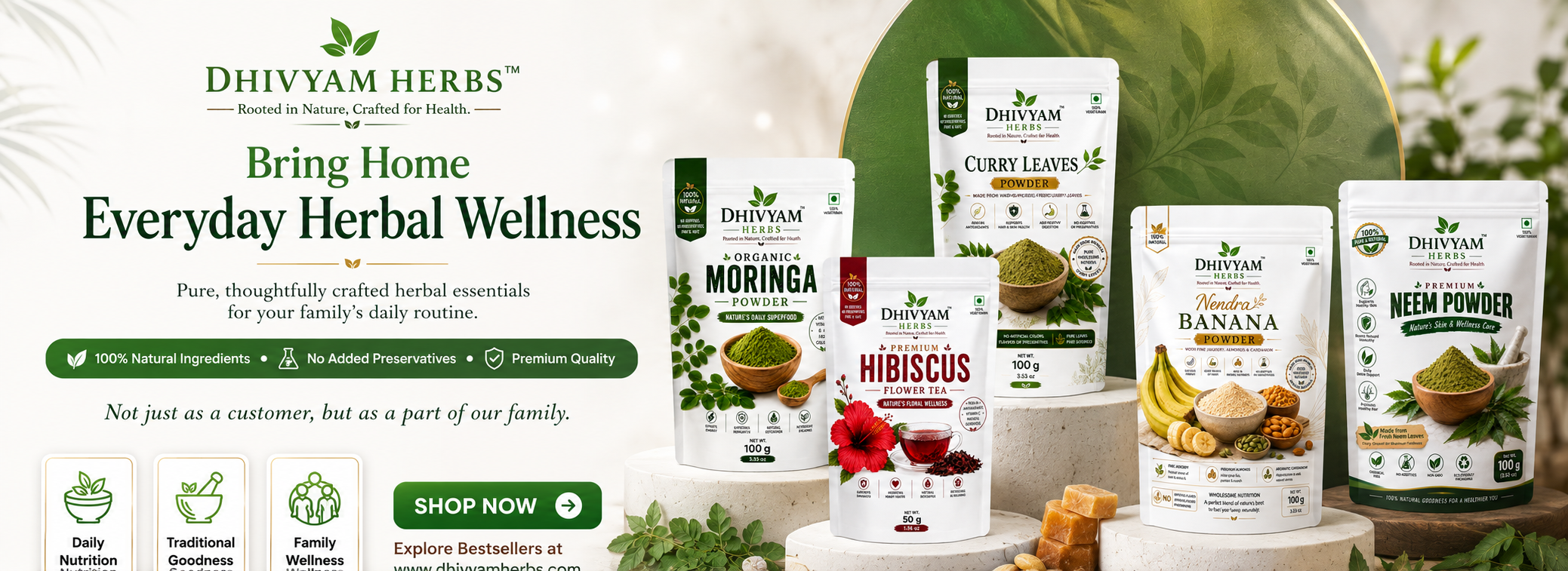Fresh Herbal Infusions